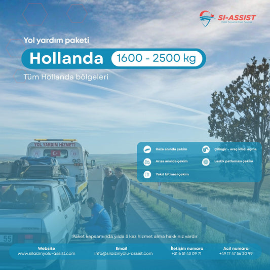 Hollanda 1600 - 2500 kg Paketi