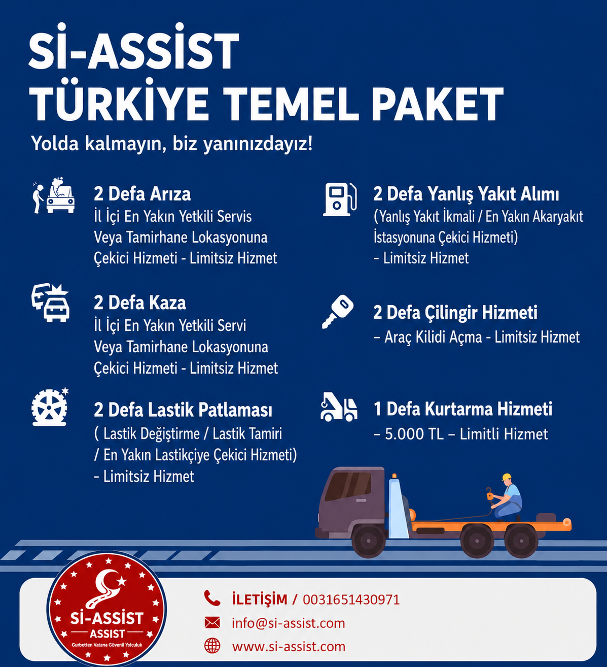 Türkiye Temel Paket €40,00
