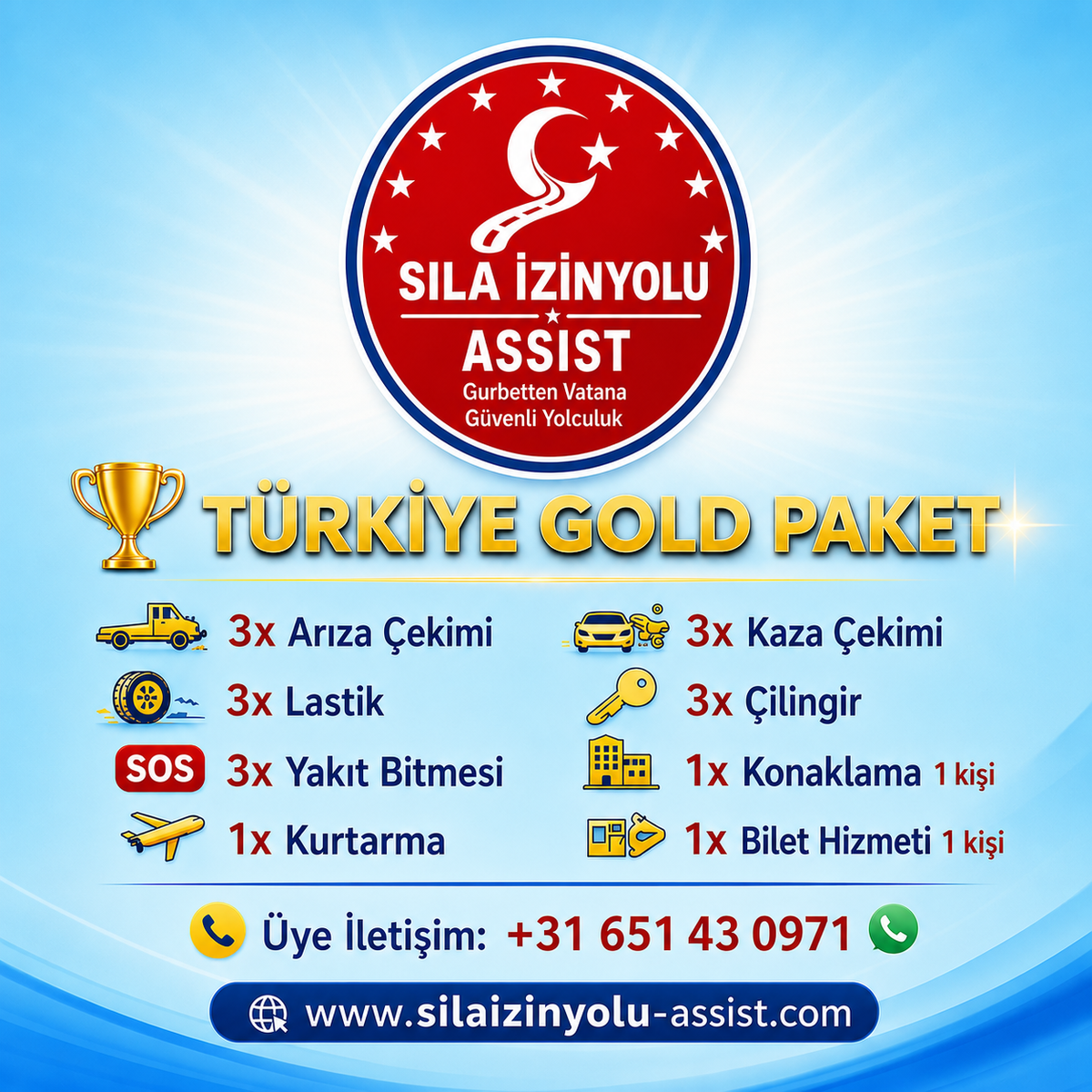 Türkiye Gold Paket €65,00