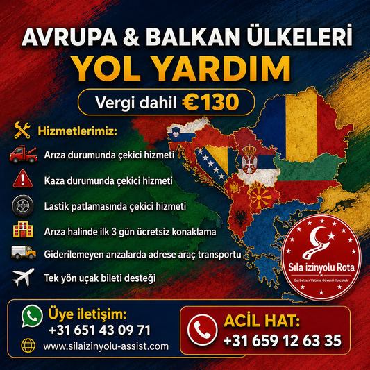 Si-Assist Avrupa & Balkan Ülkeleri Paketi €130