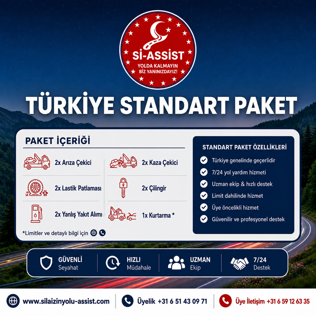 Türkiye Temel Paket €40,00